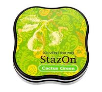 Tsukineko Stazon Midi Ink Pad, Cactus Green