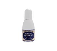 Tsukineko StazOn Pigment Inker Stamp Pad Ink, 15 ml, Blue, Mariner Blue, Accessories Reinker for StazOn Pigment Ink Pads