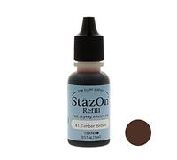 Tsukineko StazOn Re-Inker - Timber Brown