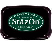 Tsukineko StazOn Stamp Pad, Forest Green, L