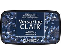 Tsukineko Twilight Versafine Clair Ink Pad, Synthetic Material, Blue, 5.6 x 9.7 x 2.3 cm