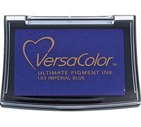 Tsukineko VC103 Versacolor Pigment Ink Pad - Imperial Blue , 4 x 4 cm