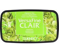 Tsukineko Verdant Versafine Clair Ink Pad, Synthetic Material, Green, 5.6 x 9.7 x 2.3 cm