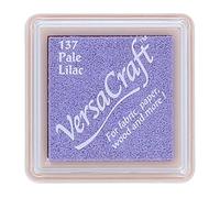 Tsukineko VersaCraft Ink Pad for Stamping - Purple, Pale Lilac - Small - Water-based, Opaque, Archival - Embossing