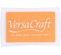 Tsukineko VersaCraft Ink Pad for Stamping - Yellow, Maize - Large - Water-Based, Opaque, Archival - Embossing
