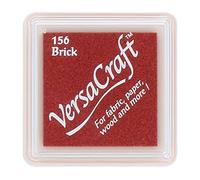 Tsukineko Versacraft Tsukineko Small Ink Pad, Brick,Brown