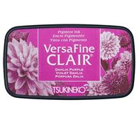 Tsukineko VersaFine Clair Ink Stamping Purple, Lilac Bloom-Large-Opaque, Waterproof, Archival-Embossing, pad Size: 7.6 x 3.5 cm