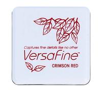 Tsukineko Versafine Small Ink Pads Tsukineko Instant Dry Pigment Ink, Crimson Red
