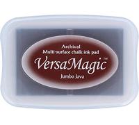 Tsukineko Versamagic Chalk-Finish Ink Pad - Jumbo Java