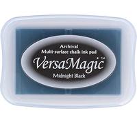 Tsukineko Versamagic Chalk-Finish Ink Pad - Midnight Black