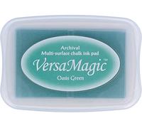 Tsukineko Versamagic Chalk-Finish Ink Pad - Oasis Green