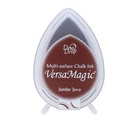 Tsukineko Versamagic Dew Drop Ink Pad - Jumbo Java, Black