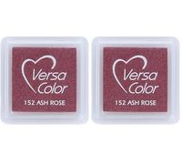 Tsukineko Versasmall Ash Rose Ink Pad (Pack of 2)