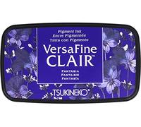 Tsukineko VF-CLA-102 Fantasia Versafine Clair Ink Pad, Synthetic Material, Blue, 5.6 x 9.7 x 2.3 cm