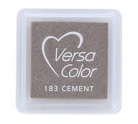 Tsukineko VS183 Cement Versasmall Ink Pad, Synthetic Material, Grey, 3.4 x 3.4 x 2 cm