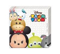 Tsum Tsum Paper Characters Disposable Napkins (Pack of 20)