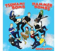 TSUNAMI BOMB THE H - BOMBS AWAY - Vinyl Record 7 - K3z