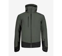 Tsunami Power Hooded Jacket Green Black - XL