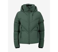 Tsunami Rock Bomber Hooded Jacket Dark Green Women - M