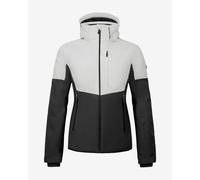 Tsunami Shadow Hooded Jacket Pure White Black Women - M