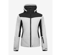 Tsunami Shadow Hooded Jacket White Black Women - L