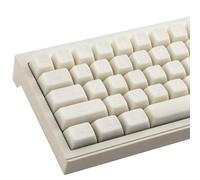 Tsungup PBT Keycaps - White Jade 142 Keys Crystal Jelly Translucent Custom Keycaps SA Profile Shine Through Keycap Set for Cherry MX Switches Mechanical Keyboards