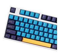 Tsungup PBT OEM Profile Doubleshot Nautilus Keycaps for Mechanical Gaming Keyboards - 119 Keys, Compatible With 61/64/68/72/75/84/87/96/104/108/980 Layouts (Only Keycaps)