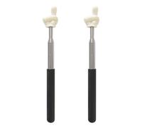 TSUOUKL 2 x Retractable Pointer Unit for Teachers - Mini Stick for Classroom, Reading, Kids and Demonstrations | Portable, Durable for Presentations