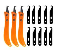 Tsurpcao 16 Pieces Golf Club Grip Remover Tool,Golf Hook Blade Hook DIY Knife Golf Club Blade Tool with Installation Tool
