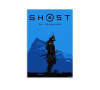 Tsushima Ghost Metal Signs Waterproof And Stain Resistant Wall Paintings High-definition Spray Painted Decorative Paintings Study And Coffee Shop Decorations Fade ResistantUnframe-style20x30inch(50x75