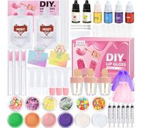 TSVATE Lip Gloss Kit, DIY Lip Gloss Base, Lip Gloss Kits, Create Your Own Lip Gloss Kit, Lip Gloss