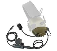 TSVISIONCORE Microphone&U94PTT for Howard Leight Impact Sports Noise Cancelling Headphones,Hunting(Army Green)