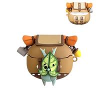 TSVSXS Cute Korok Case Compatible with Samsung Galaxy Buds3/Galaxy Buds3 Pro(2024) with Keyahcin, Cartoon Anime Yahaha Silicone Shockproof Protective Cover for Man Woman
