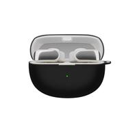 TSVSXS Silicone Case Compatible with Bose Ultra Open Earbuds with Keychain, Soft Protective Accessories for Bose Open Ear Wireless Earbuds Cover for Man Women, Black