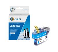 TSW Compatible Brother LC422XLC Cyan Ink Tank Cartridge 1500 Page Yiel