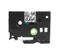 TSW Compatible Brother TZE151 Black on Clear 24mmx8m