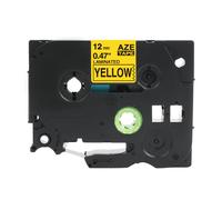TSW Compatible Brother TZE631 Black on Yellow 12mmx8m