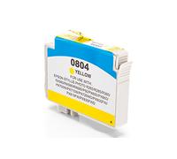 TSW Compatible Epson C13T08044011 T0804 Yellow 520 Page Yield