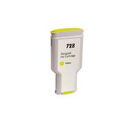 TSW Compatible HP F9K15A 728 Yellow Ink Tank Cartridge 300ml Page Yiel