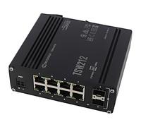 TSW212000000 Switch Ethernet Managed Port Count: 10 7-57VDC RJ45,SFP x2 TELTON