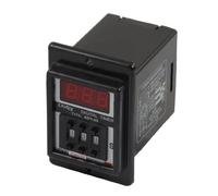 TSWASWUGP AC/DC 12V 0.01-9.99 Second Digital Timer Time Delay Relay Black 8 Pin ASY-3D