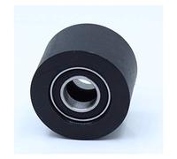 TSWASWUGP Power Transmission Products PU 6800 Bearing 10x30x20mm Shaft 10mm Pulley Roller with Two Bearings Low Noise Polyurethane for Vending Machine Ball(10Pcs)