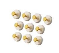 Tsynapter 10Pieces Shower Suction Hooks Sturdy Hanger Suction for Bathroom and Kitchen Practical Wall for Towels Space Saving