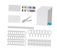 Tsynapter 20PCS Heat Sensitive Film for Crafting Keyrings Fun Projects At Home Crafting for Beginners