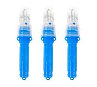 Tsynapter 3pcs Marine Lamp, Led Boat Flares for Signaling & Navigation, High Visibility Net Marker & Fishing Light, Pp Shell for Kayak, Yacht & Commercial Fishing