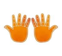 Tsynapter Foam Cheering Gloves Props for Stadium Games and Group Celebrations Foam Sports Gloves