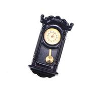 Tsynapter Handcrafted Tiny Adjustable Retro Clock Metal Working Hands Great for Houses & Collections Doll House Furniture