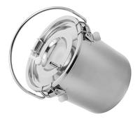Tsynapter Professional 3L / 5L Milk Collection Pail Stainless Steel for Dairy Farm Animals Goat Milking Equipment Parts