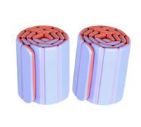 Tsynapter Silicone Ankle Wrist Weights Set with Metal Insert for Home Gym Outdoor Exercise Muscle Toning Stretching Pilates Resistance Bands