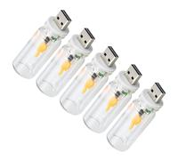 Tsynapter Sustainable Flameless LED Artificial USB Powered Safe ABS Design for Surrounding Mood Lighting Camping Surrounding Lighting